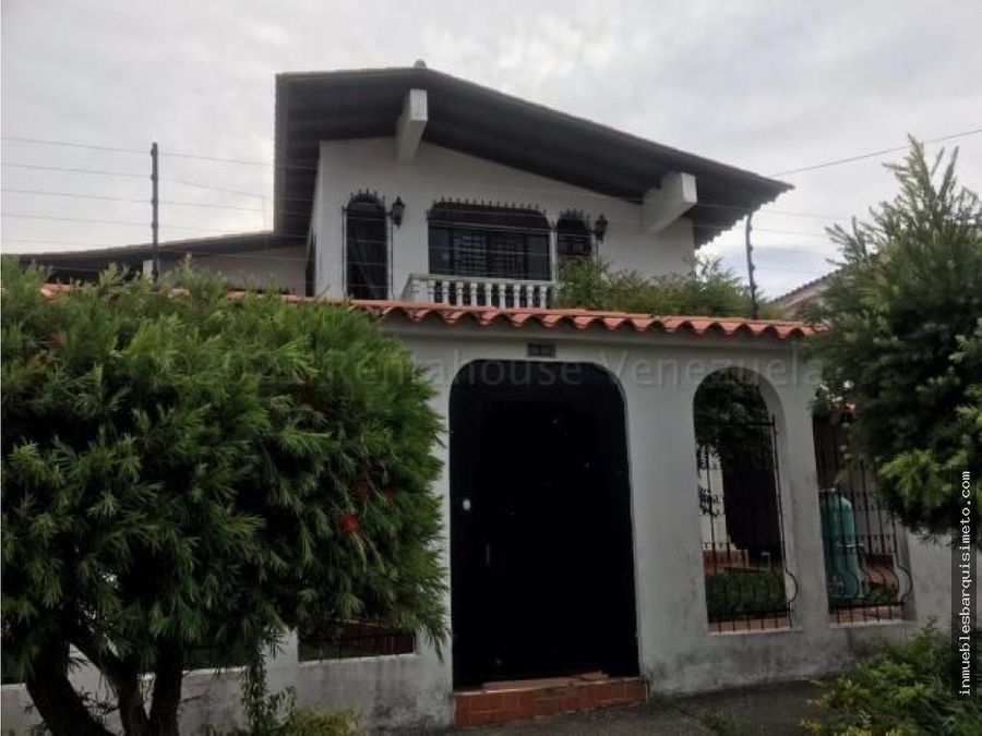casa en venta en barquisimeto zona este mfm cod 21 14556