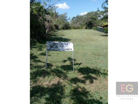 venta de terreno coronado