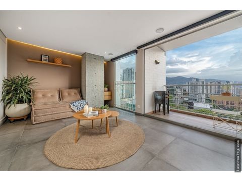 apartamento para el alquiler en gran ubicacion en el poblado