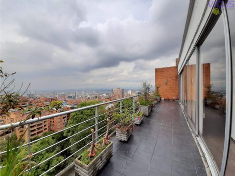 espectacular apartamento en rosales arriendo