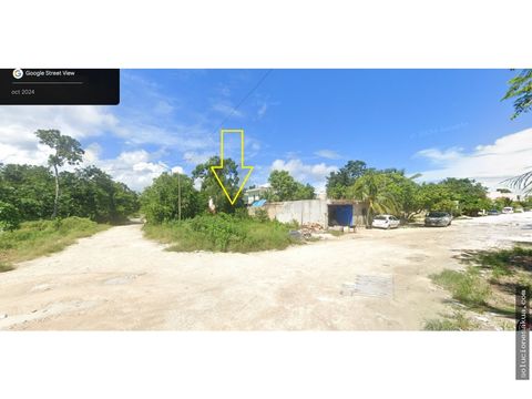 oportunidad terreno en remate en tulum colonia yax tulum