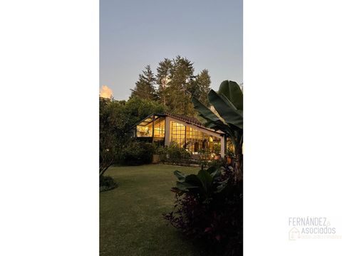 hermosa casa amoblada ubicada en el retiro en los salados la fe