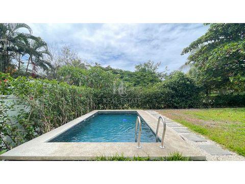 new single story home with a private pool near playa banderas