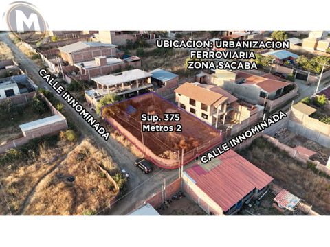 lote en venta en sacaba pucara