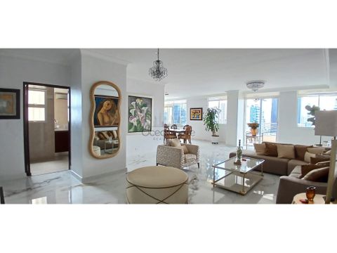 alquilo impecable penthouse amoblado en ph sunrise tower en obarrio