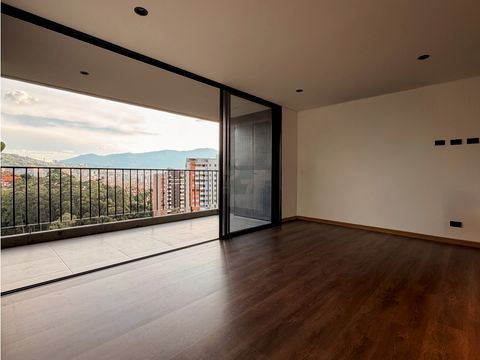 venta apartamento 78m2 en loma del esmeraldal con balcon