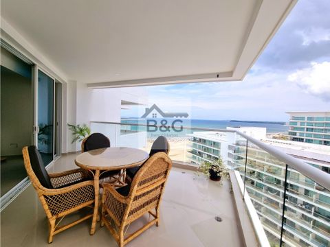 beach front apartamento para arriendo en la boquilla ed atabeira