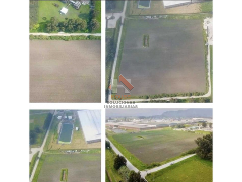 lote industrial y agropecuario en venta siberia cota