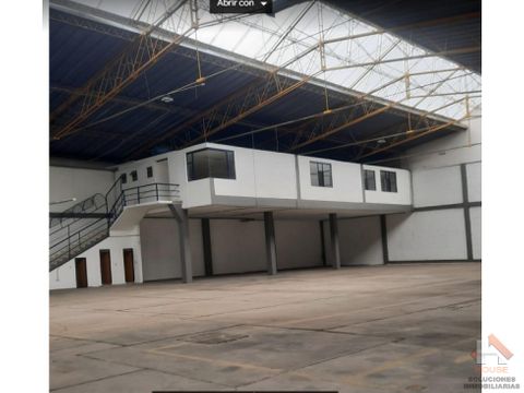 bodega industrial en arriendo tunja