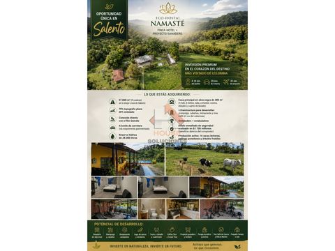 oportunidad de inversion finca en venta salento quindio