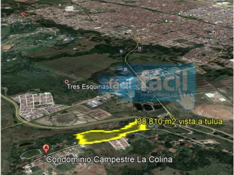 lote de terreno en la colina tulua