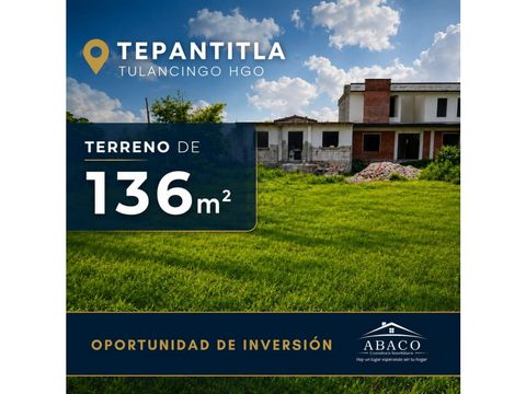 venta de terreno rustico en tepantitla cuautepec