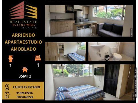 apartaestudio amoblado en arriendo cerca de la 70