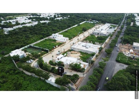 lote residencial en merida yucatan listo para construir