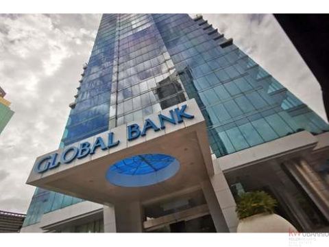 alquiler de oficina en calle 50 global bank rb