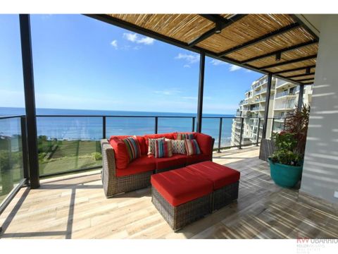 venta de apartamento con vista al mar en punta caelo san carlos rb