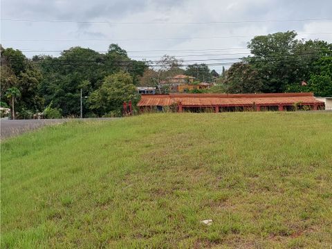 vendo terreno de esquina 1150m2 chorrera revolucion js