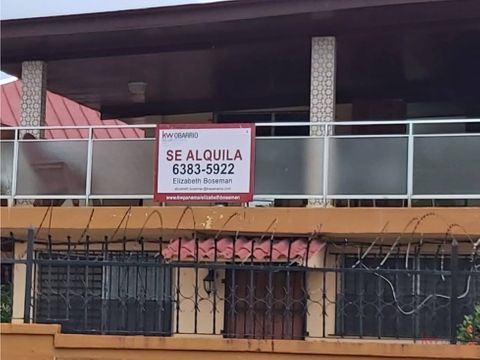 se alquila apartamento en el centro de colon