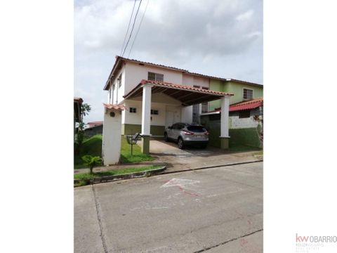 se vende casa duplex en la chorrera altos del campo