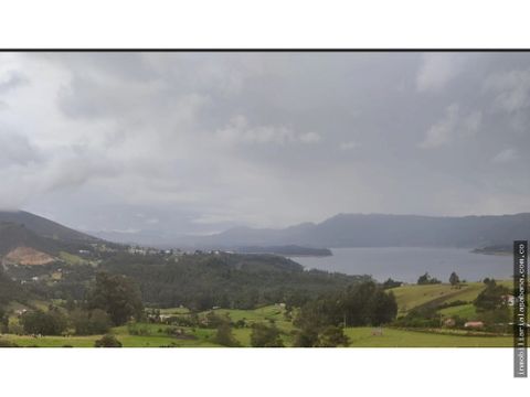 se vende hermoso lote con vista al embalse de tomine 14800 guatavita