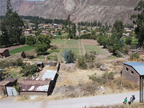 vendo terreno 500 m2 sector media luna urubamba cusco peru