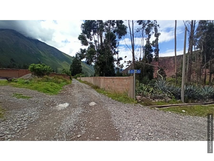 vendo terreno 7000 m2 valle sagrado yanahuara urubamba cusco peru