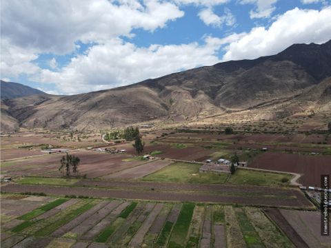 vendo terreno 4543 m2 lucre cusco peru