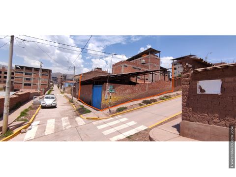 vendo lote de 150 m2 esquina apv patron sanjeronimo cusco peru