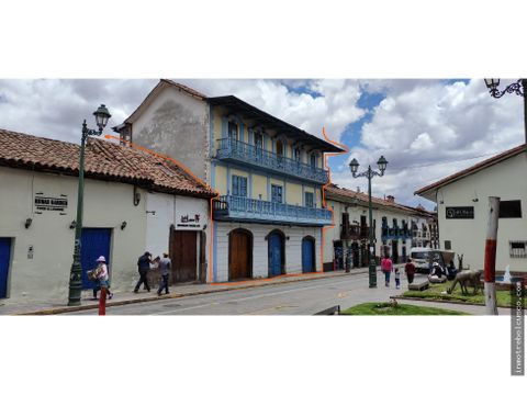 vendo casona 562 m2 a media cuadra plaza de armas de cusco peru