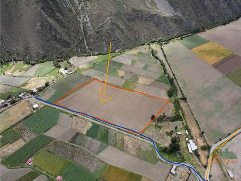 vendo terreno 35000 m2 sector chilca ollantaytambo cusco peru