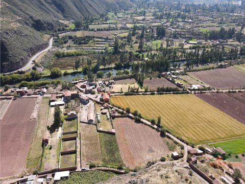 vendo terreno 1332 m2 paucarbamba valle sagrado cusco