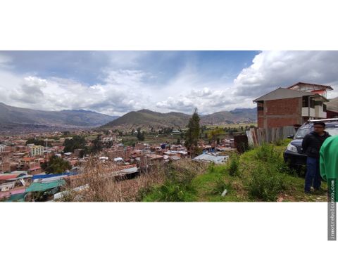 vendo lote 650 m2 apv jardines de santa teresa cusco peru