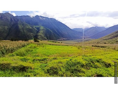 vendo terreno de 3672 m2 valle sagrado de los incas taray cusco peru