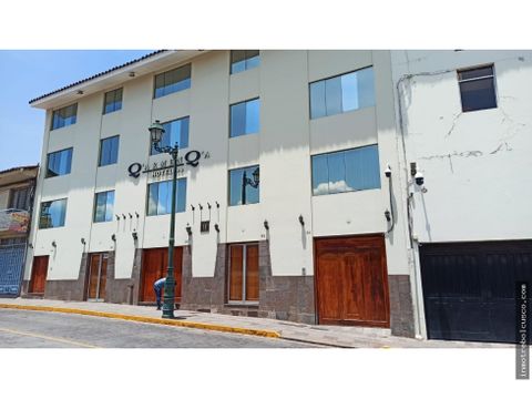 vendo hotel de lujo en el centro ciudad de cusco peru