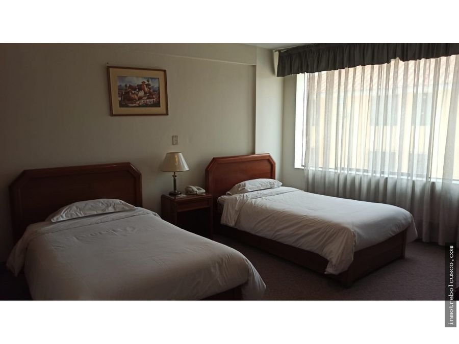 vendo hotel 3 estrellas cecado ciudad de cusco peru