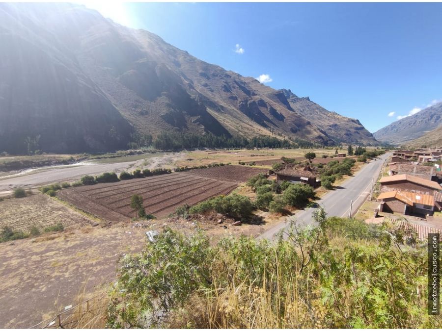 vendo terreno de 8000 m2 valle sagrado pisac cusco peru