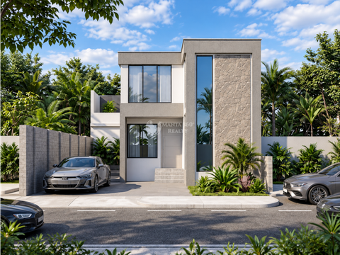 casa en venta en manta azul de 4 dormitorios