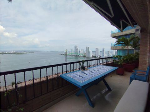 penthouse de 3 niveles para venta en bocagrande