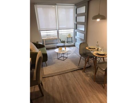 arriendo depto nuevo en condominio 1d 1b en santiago centro