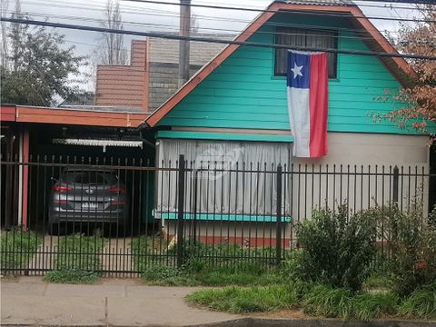 venta de casa con potencial comercial en villa santa cecilia temuco