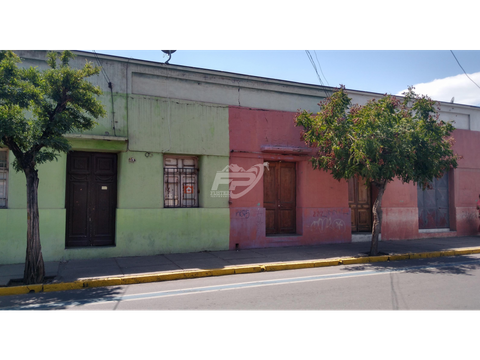 venta de terreno comercial construido en pleno centro de san felipe