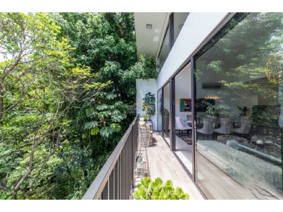 hermosa casa amueblada moderna minimalista en escazu