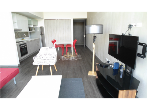 alquiler apartamento amueblado moderno minimalista en santa ana