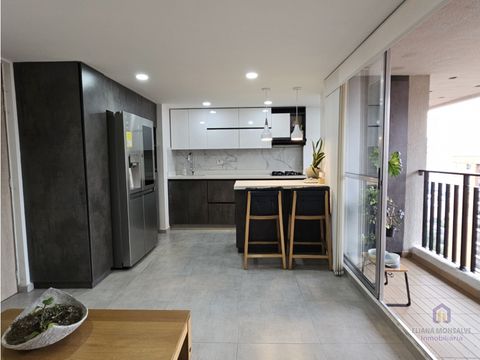 apartamento de 2 alcobas posibilidad de 3 sabaneta las lomitas