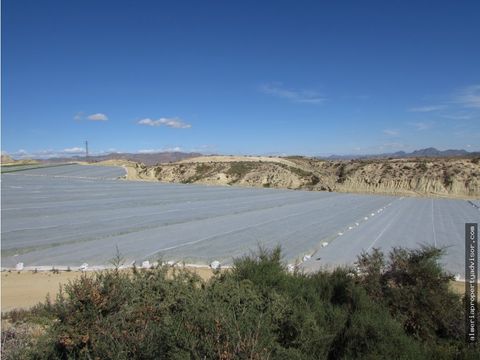 finca agricultura con agua en vera