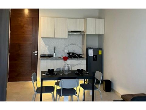 departamento amueblado en renta col la paz