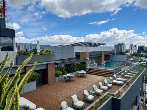 apartamento amueblado en renta en zona 15 triva