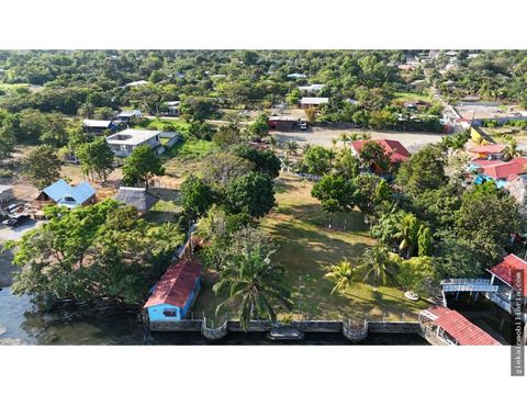 terreno en venta a orilla de playa el estor izabal