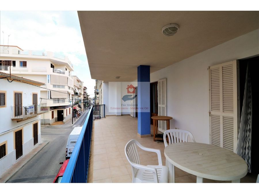 piso grande con terrazas y parking en porto cristo