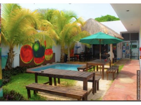 renta venta hostal bien ubicado en el centro de playa del carmen